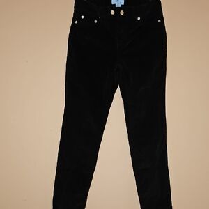 Black Velvet Pants